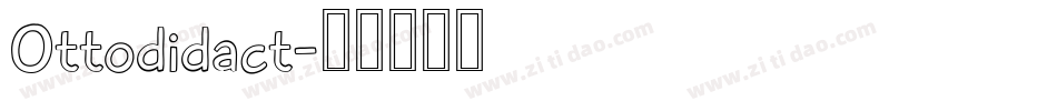 Ottodidact字体转换