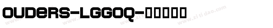 Ouders-lgg0q字体转换 Ouders-lgg0q字体转换