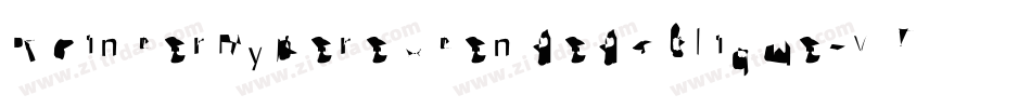 PointerHyperextendedOblique-v7L9字体转换