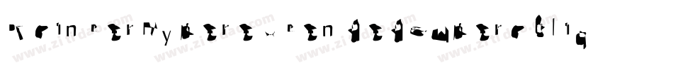 PointerHyperextendedSuperoblique-wmX6字体转换