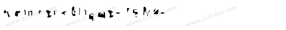 PointerOblique-75M4字体转换