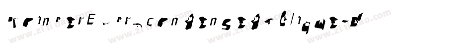 PointerExtracondensedOblique-Brgw字体转换