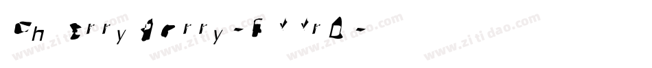 Cherrydorry-6YYrD字体转换