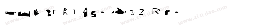 SuperKids-X3ZRo字体转换
