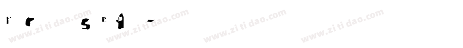 roシリウスstd字体字体转换