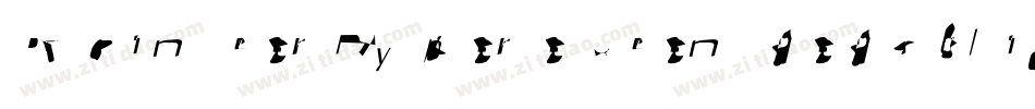 PointerHyperextendedOblique-v7L9字体转换