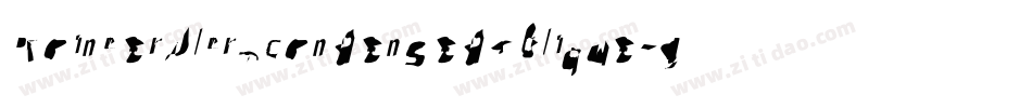 PointerUltracondensedOblique-g4rE字体转换