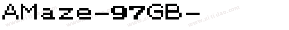 AMaze-97GB字体转换
