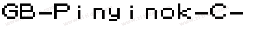 GB-Pinyinok-C字体转换