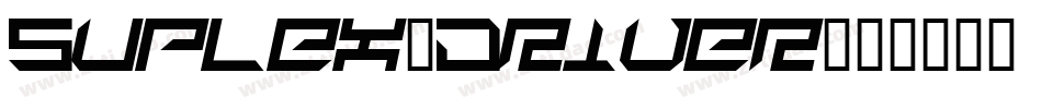 Suplex-Driver字体转换