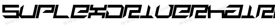 SuplexdriverHairline-eYy3字体转换