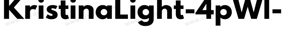 KristinaLight-4pWl字体转换