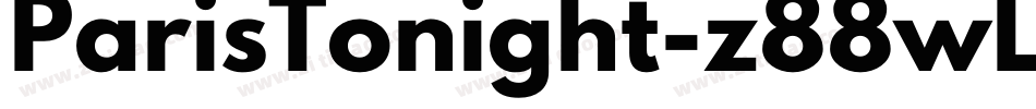 ParisTonight-z88wL字体转换 ParisTonight-z88wL字体转换