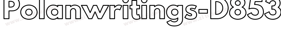 Polanwritings-D853字体转换