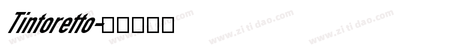 Tintoretto字体转换