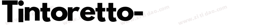 Tintoretto字体转换