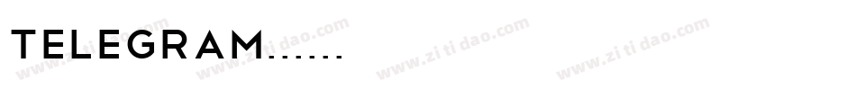 TELEGRAM字体转换