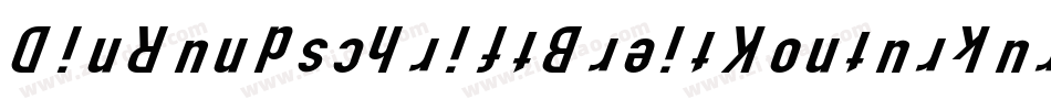 DinRundschriftBreitKonturkursiv-W9eO字体转换