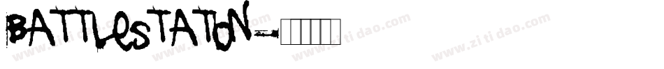 BattleStation字体转换