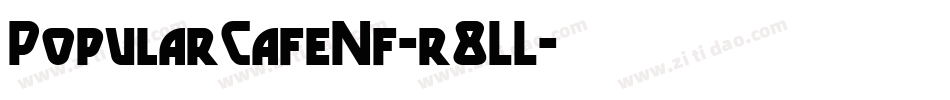 PopularCafeNf-r8LL字体转换