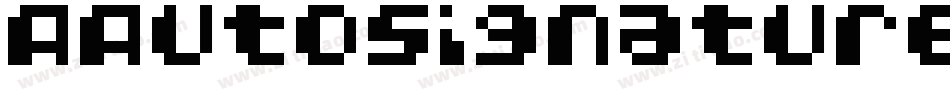 AAutoSignature-1GD9j字体转换