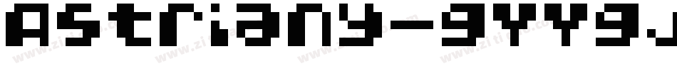 Astriany-9YY9j字体转换