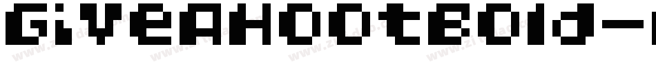 GiveAHootBold-BA5n字体转换