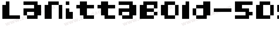 LanittaBold-5D9j字体转换