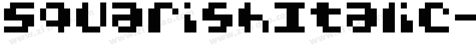 SquarishItalic-9q9j字体转换