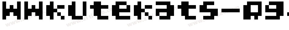 Wwkutekats-R9j3字体转换