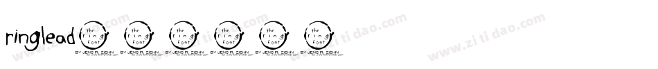 Ringlead字体转换