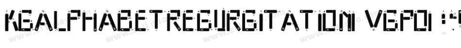 Kgalphabetregurgitation-vGpO字体转换