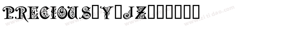 Precious-y1JZ字体转换