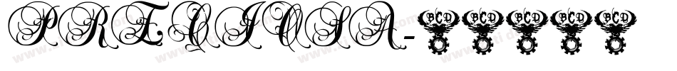 PRECIOSA字体转换