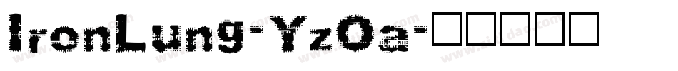 IronLung-YzOa字体转换