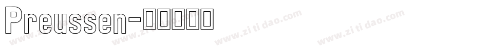 Preussen字体转换