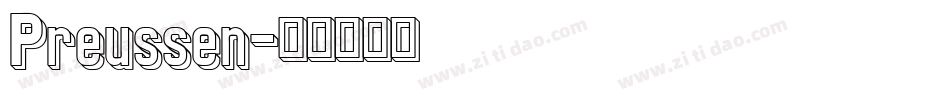 Preussen字体转换