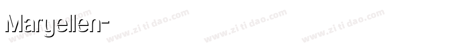 Maryellen字体转换