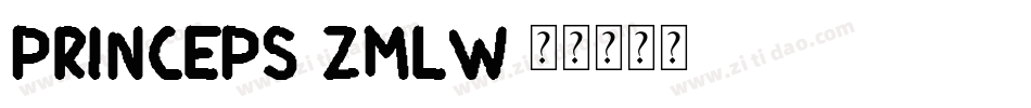 Princeps-zMlw字体转换