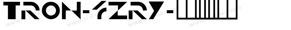 Tron-4ZrY字体转换
