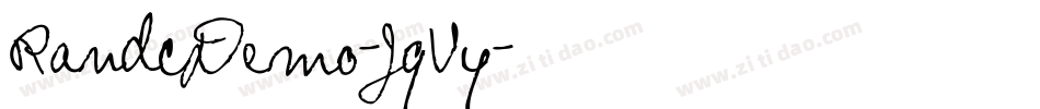 RandcDemo-jqVy字体转换 RandcDemo-jqVy字体转换