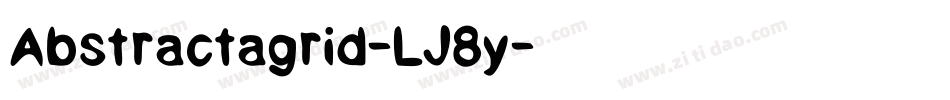 Abstractagrid-LJ8y字体转换