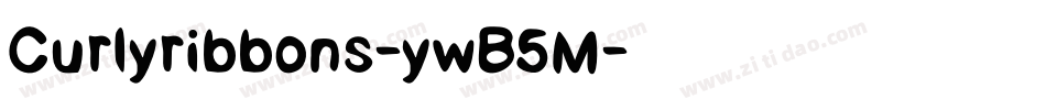 Curlyribbons-ywB5M字体转换