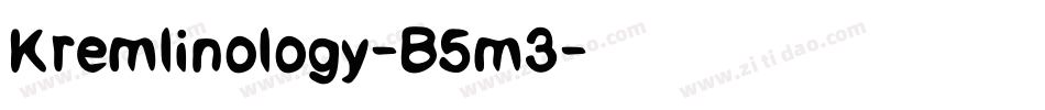 Kremlinology-B5m3字体转换