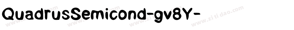 QuadrusSemicond-gv8Y字体转换