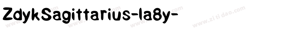 ZdykSagittarius-la8y字体转换