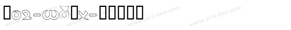 Co2-wdOx字体转换