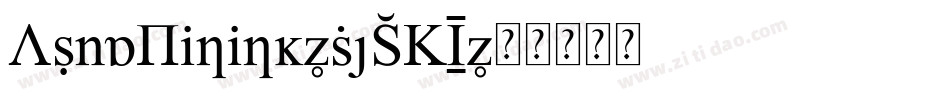 BoldLining-yw3GZ字体转换