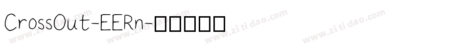 CrossOut-EERn字体转换