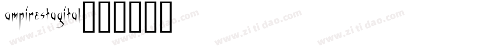 ampirestagital字体转换